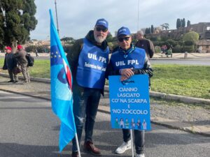 manifestazione sindacati roma