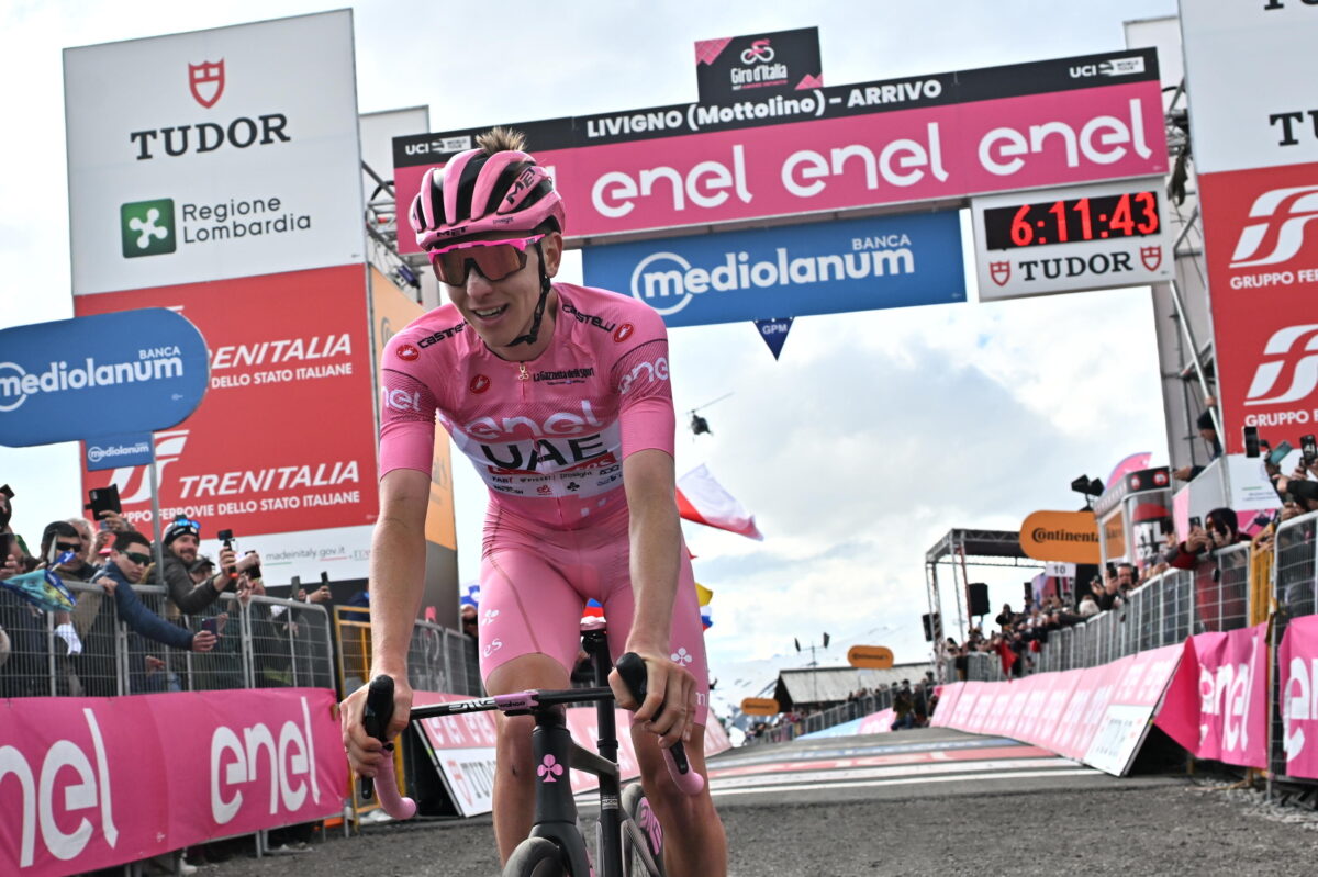 Giro d'Italia 2024, Pogacar fa poker a Livigno e rifila distacchi abissali