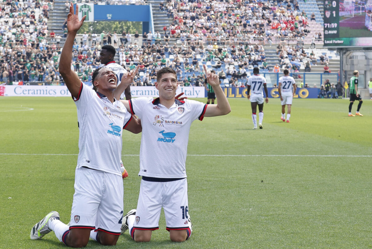 Cagliari, vittoria e salvezza: 0-2 e Sassuolo a un passo dalla B. Cronaca e tabellino