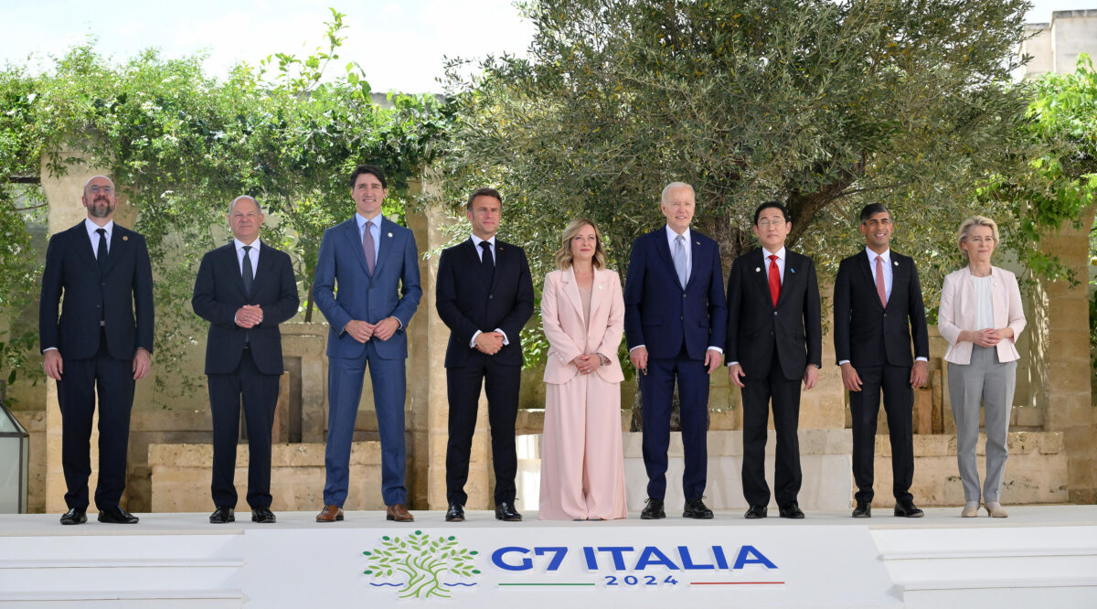 G7 Puglia 2024, conclusi lavori: i leader adottano la dichiarazione finale. Meloni: "Impegni reali e concreti"