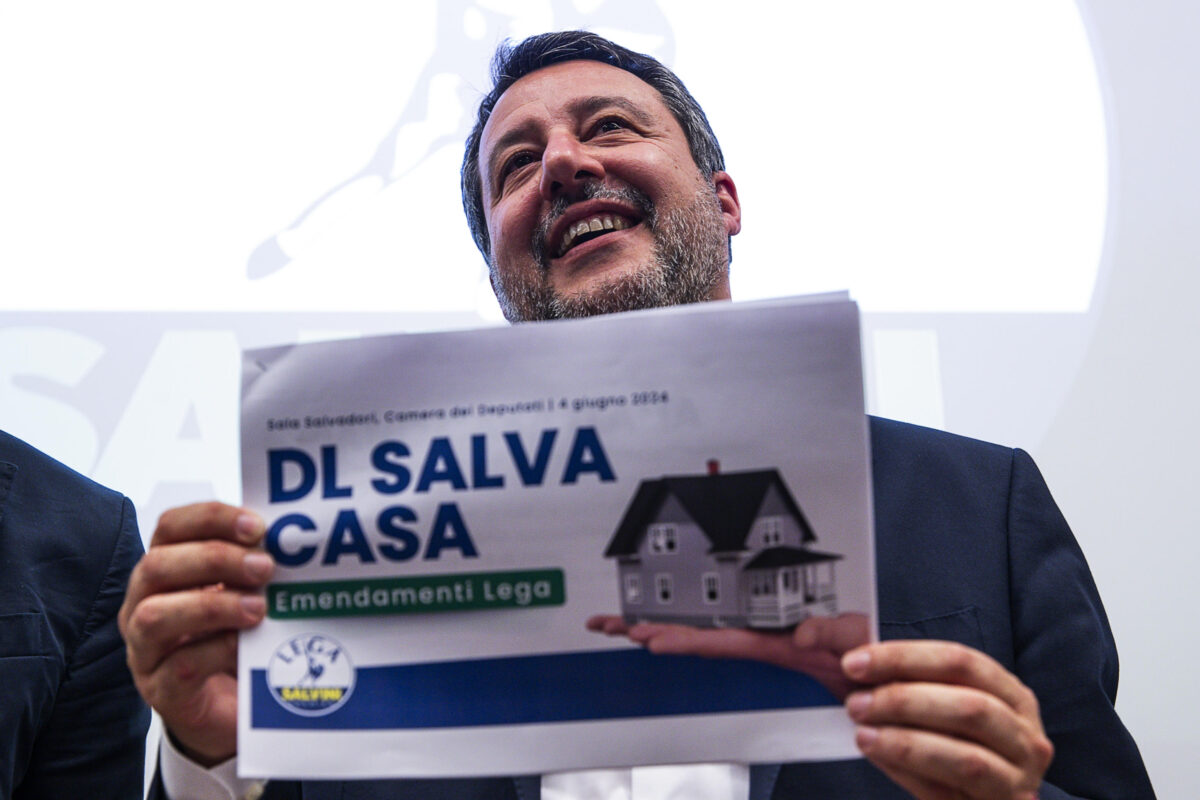 Dl Salva-casa arriva alla Camera l'11 giugno, Salvini: “Non è spot elettorale, la casa degli italiani è sacra” | VIDEO