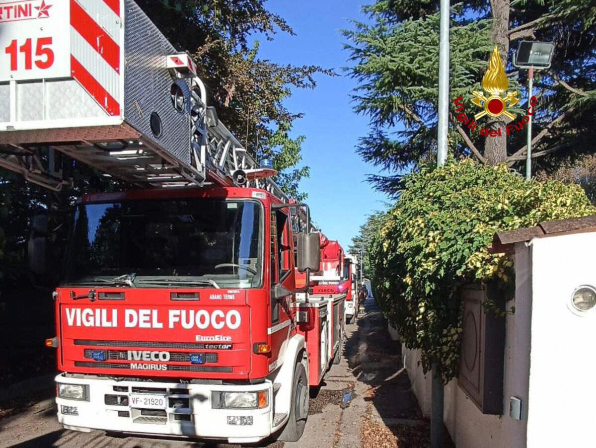 Vicenza, incendio in un appartamento del centro città: in salvo la proprietaria