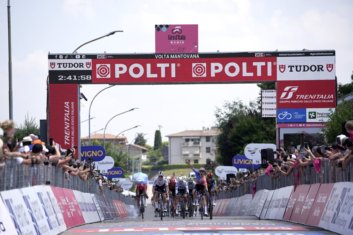 Giro d'Italia Women 2024, Consonni vince la seconda tappa