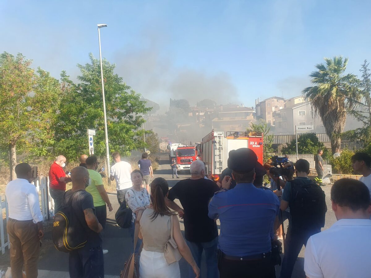 incendio casal lumbroso oggi