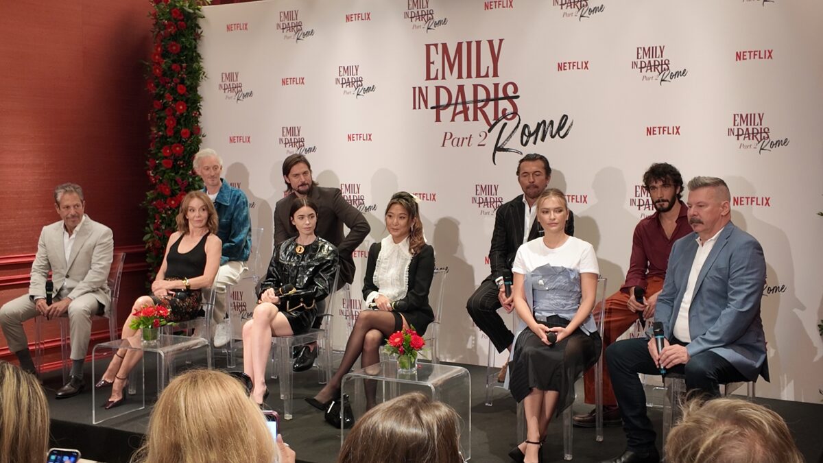 Emily in Paris 4 seconda parte il cast a Roma: “È stato magico, proseguiremo qui la prossima stagione” | Video