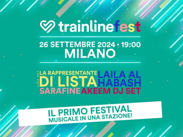 Trainline Fest 2024 Milano, arriva il primo Festival musicale in una stazione ferroviaria