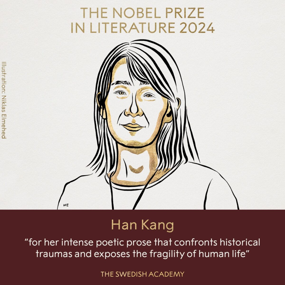 Chi è Han Kang e perchè ha vinto il premio Nobel per la Letteratura 2024