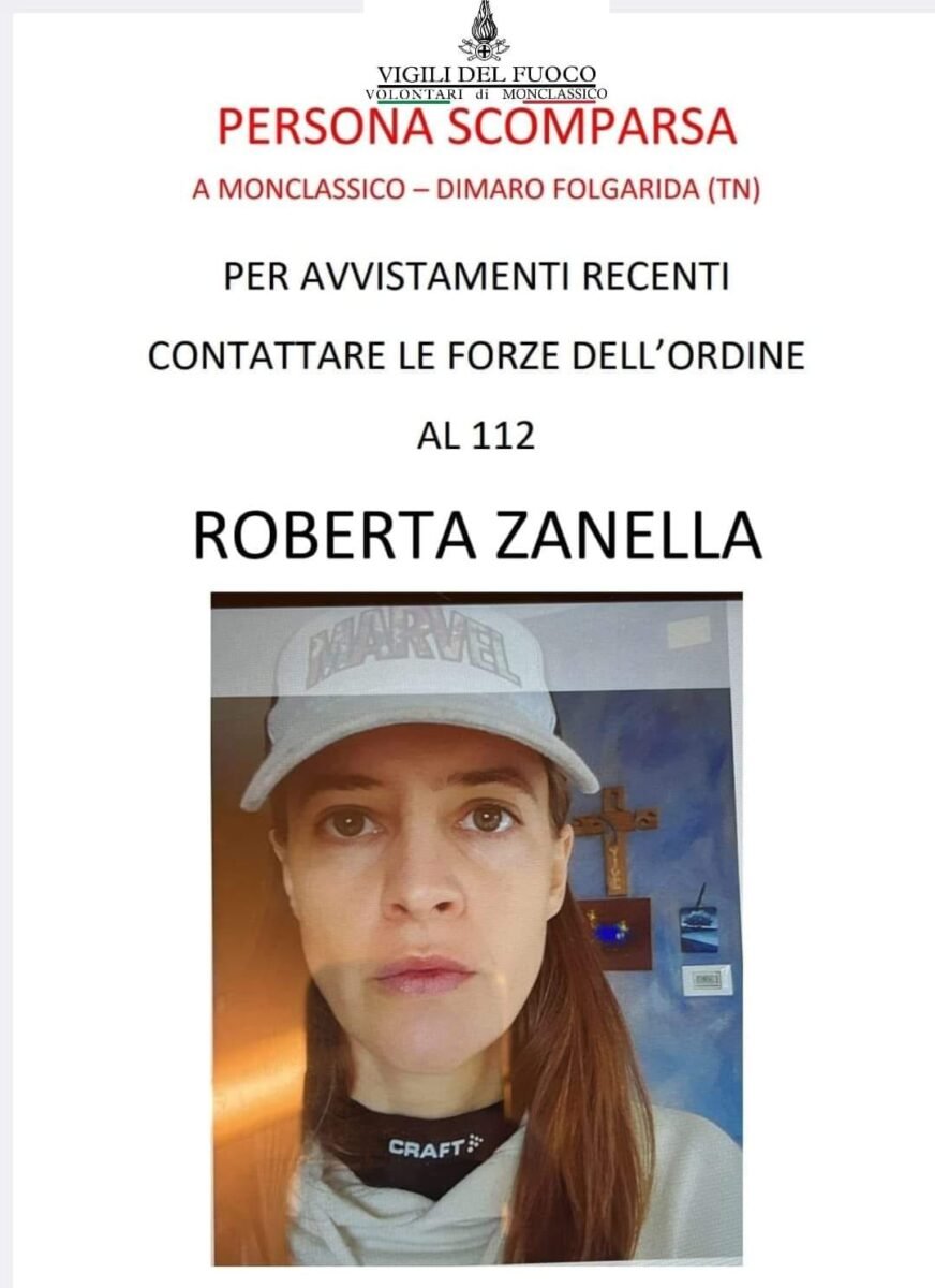 Chi è Roberta Zanella 48enne scomparsa Monclassico