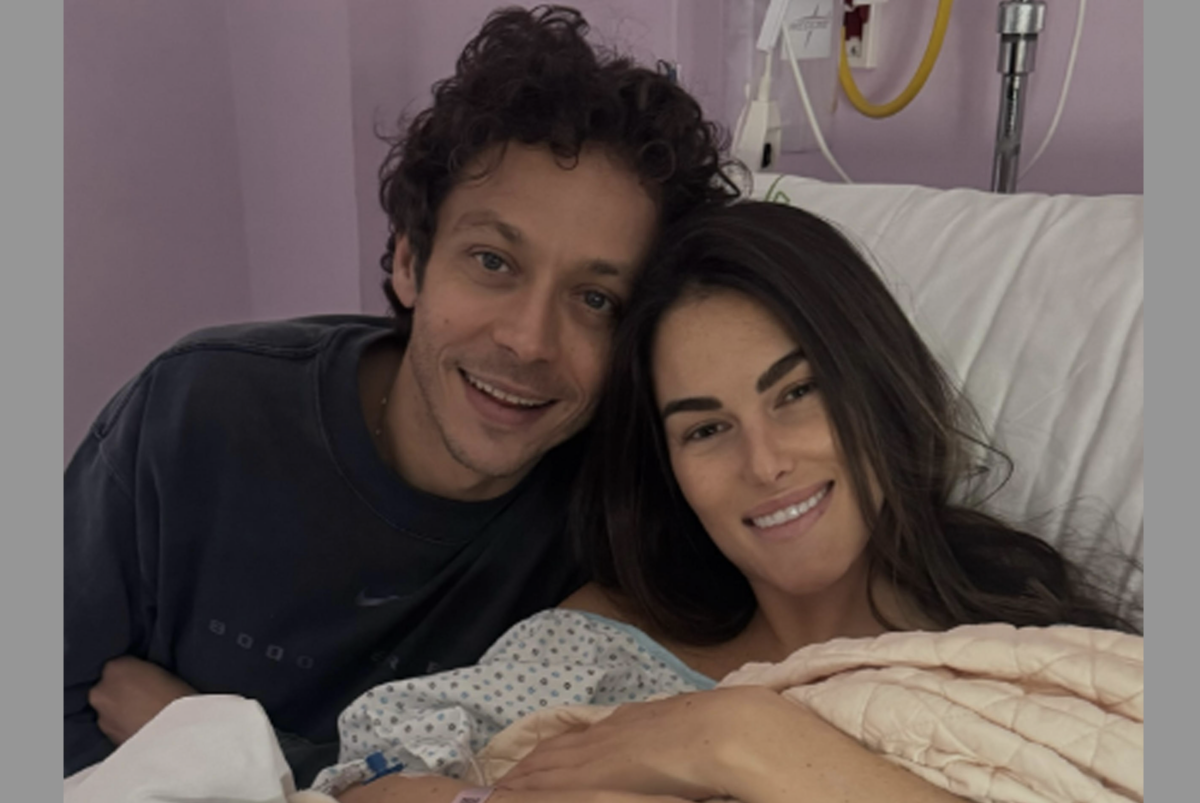 Valentino Rossi di nuovo papà: è nata la seconda figlia Gabriella